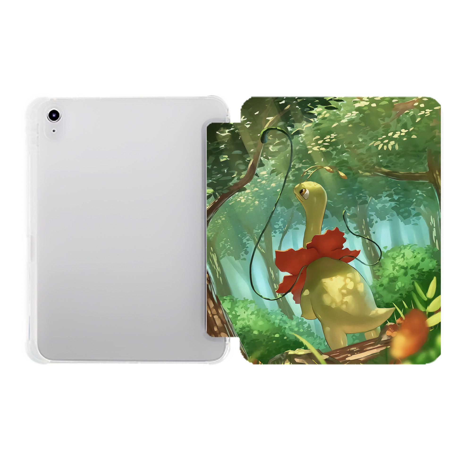 （画像用） ポケットモンスター Pokémon IPad ケース ペン収納付き 三つ折りスタンド PUレザー×シリコン 対応機種9.5/10.5/10.9インチ